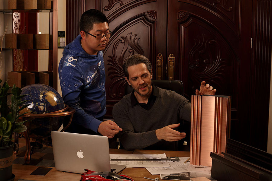 Foshan ShengW Doors and Windows Technology Co.,Ltd Produktionslinie des Herstellers