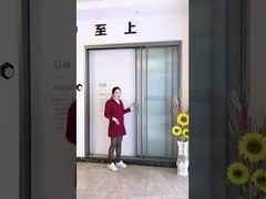 3 Schiebetüren aus Glas