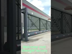 Elektrische Aluminiumtür