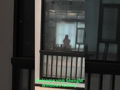 Größere Schiebefenster mit Doppelglas