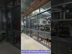 4 Schiebefenster mit Verschluss