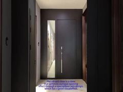 Aluminium-Pivot-Vordertür