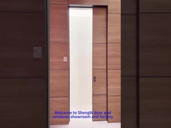 Holzveredelte Aluminiumtüren