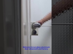 Glas mit Aluminium-Zimmertür