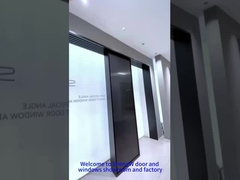 5 Schiebetüren aus Shutterscheiben