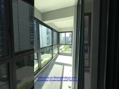 Aluminium -Schiebefenster