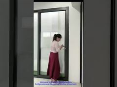 Seiten-Druck-Hochleistungsfenster + Schiebetüren mit Fliegengitter