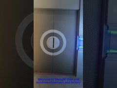 Zerbrochene Brücke Ganzaluminiumtür