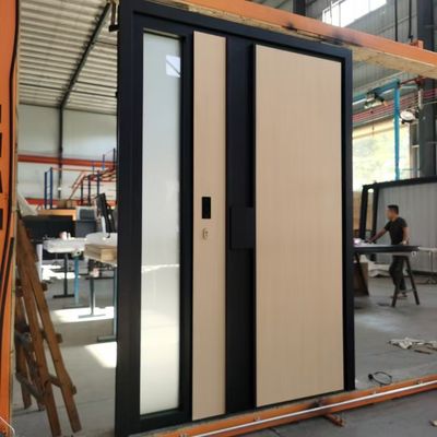 angepasste Aluminiumbäume für Gartengänge Winddruck Aluminiumpivot-Vordertore