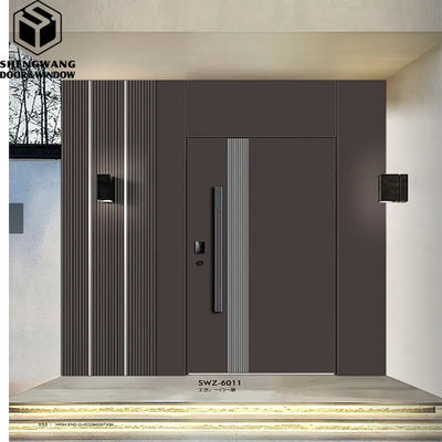 Dekorative Kupfertür mit Wandmontage für Aluminium-Kupfer-Gartentor