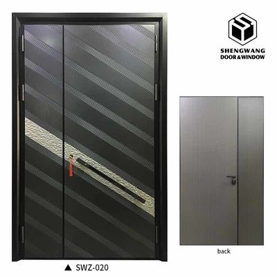Aluminium-Zimmertür mit Schalldämmung für den inneren Schutz