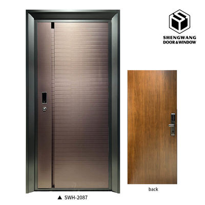 Korrosionsbeständige Aluminium-Zimmertüren aus Sapele
