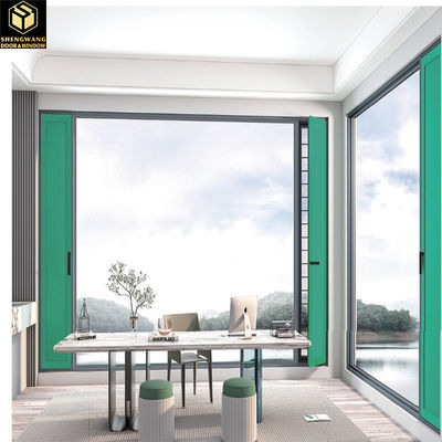 Villa Push Pull Vorhang Wandfenster Durchsichtiges Aluminium Fenster Schiebetisch