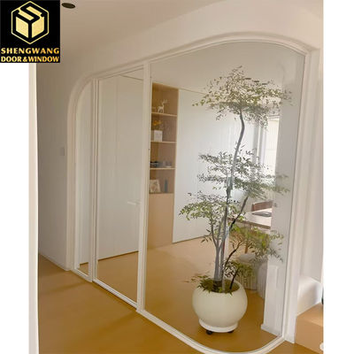 Wohnzimmer Schlafzimmer Aluminium Glas Scharniertür Scharnierte Aluminium Türen 35 - 45 mm