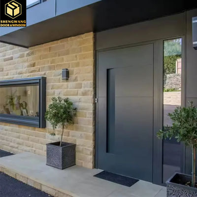 Handgriff Schwarze Holz Aluminium Garten Tür Geräuschlos Aluminium Drehschraub Eingangstüren