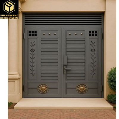 MDF feuerfeste Gebäude Aluminiumtüren Innere Sicherheits-Feuerschutztür