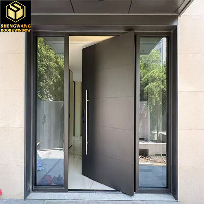 ODM Swing Aluminium Fußgänger-Gartentore Kupfer Imitation Oberfläche Veredelung Metall Tor Außen